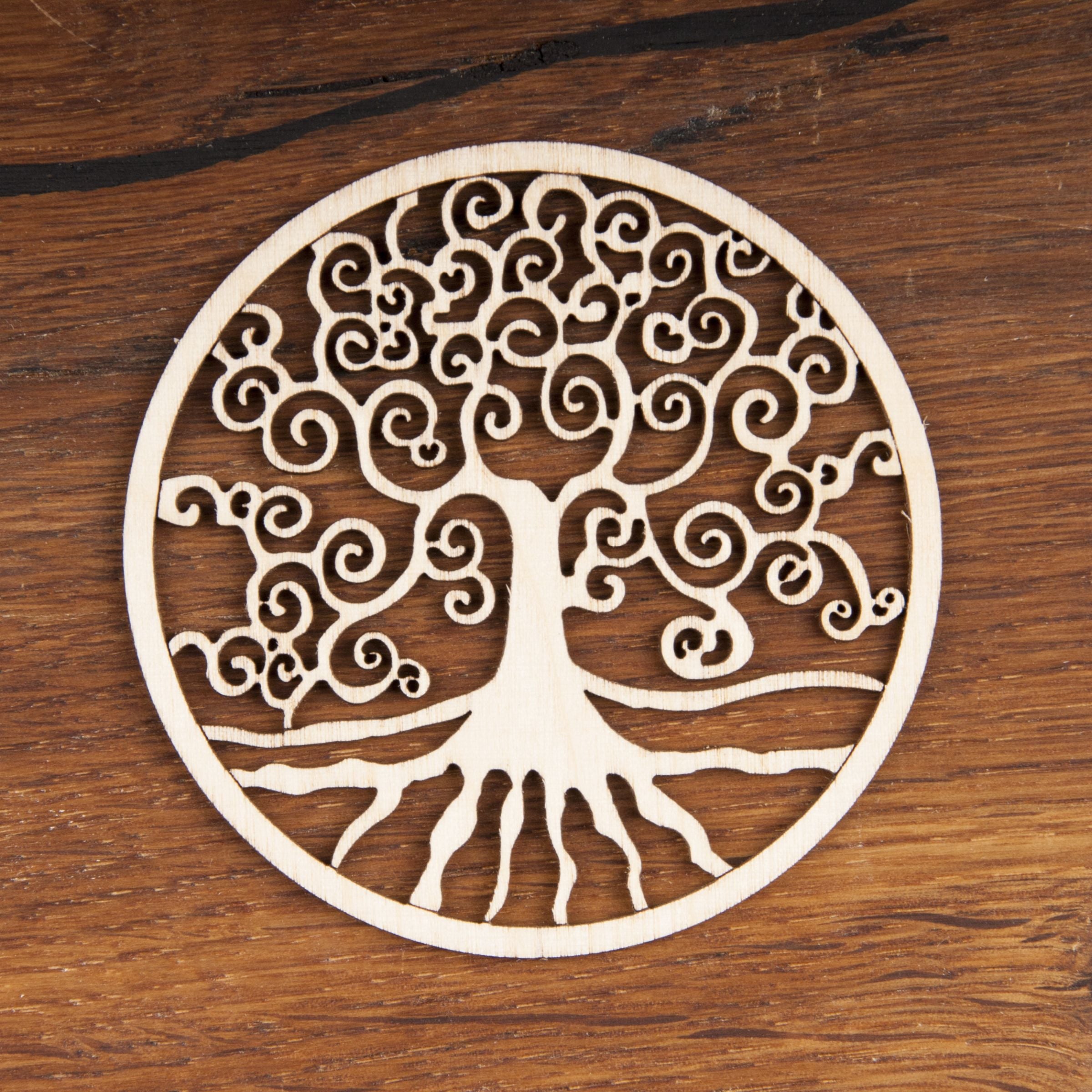 Yggdrasil aus Holz 8 cm – Seelenecho