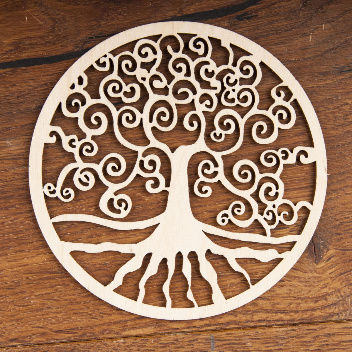 Yggdrasil aus Holz 12 cm – Seelenecho