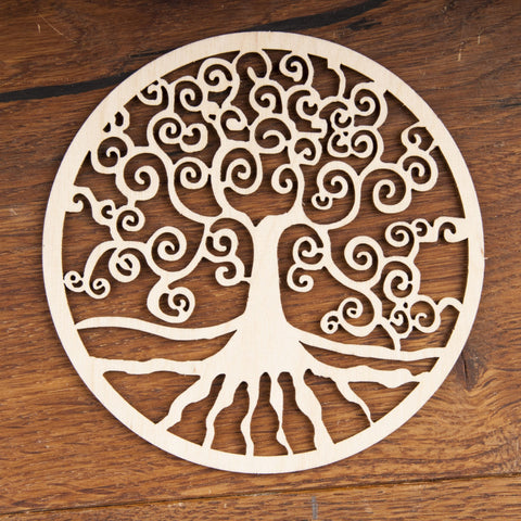 Yggdrasil aus Holz 12 cm – Seelenecho
