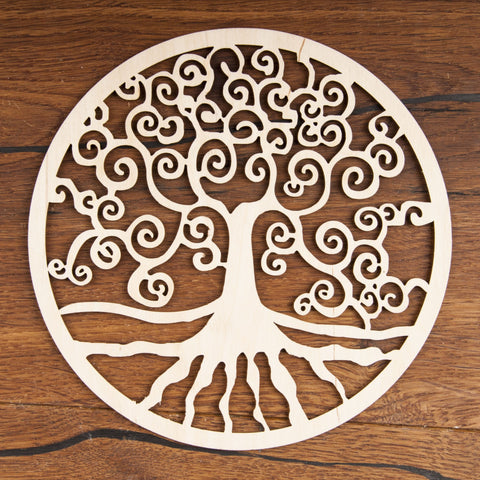 Yggdrasil aus Holz 18 cm – Seelenecho