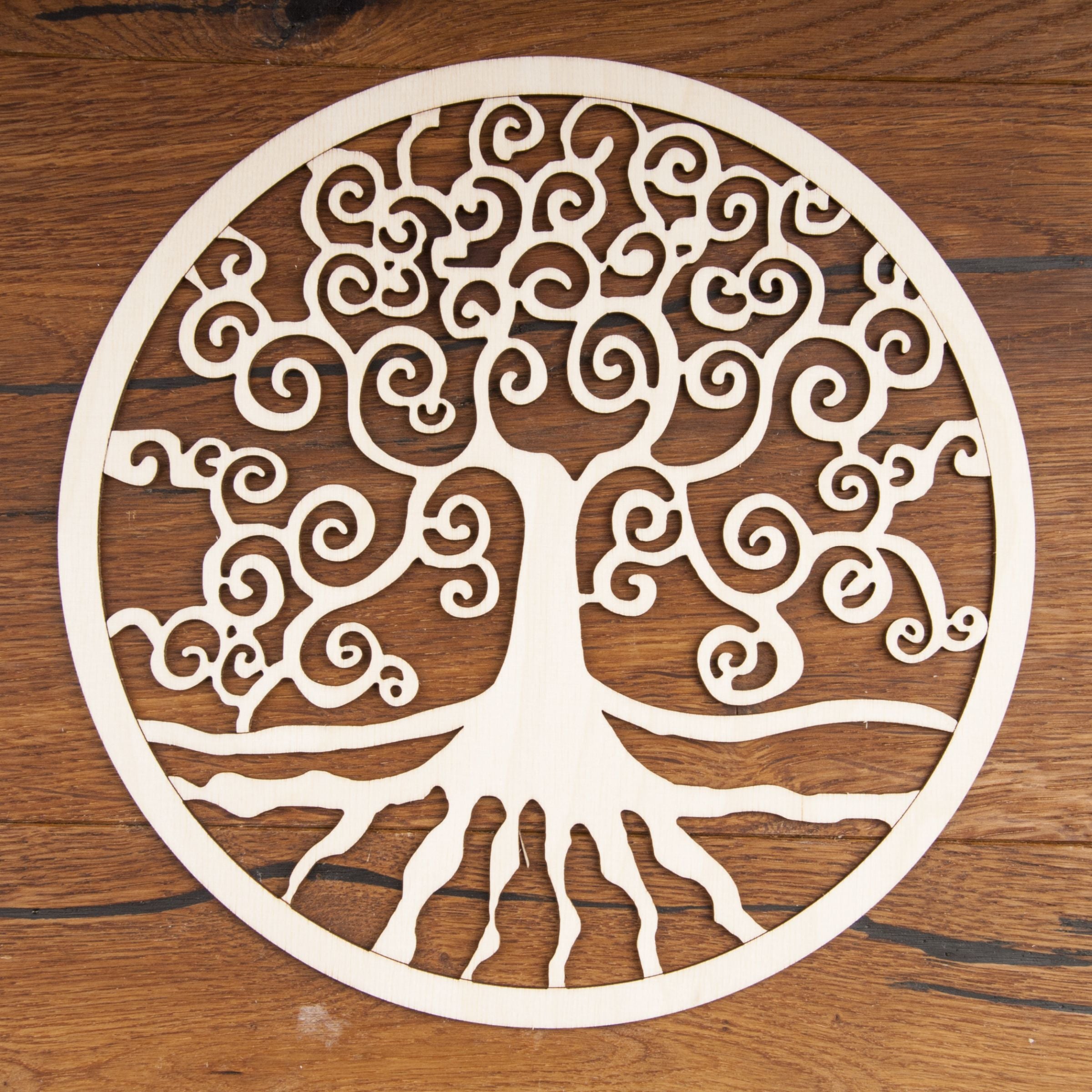Yggdrasil aus Holz 24 cm – Seelenecho