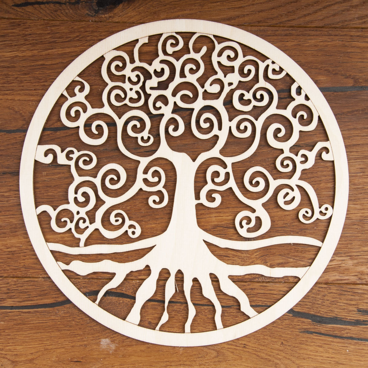 Yggdrasil aus Holz 24 cm – Seelenecho