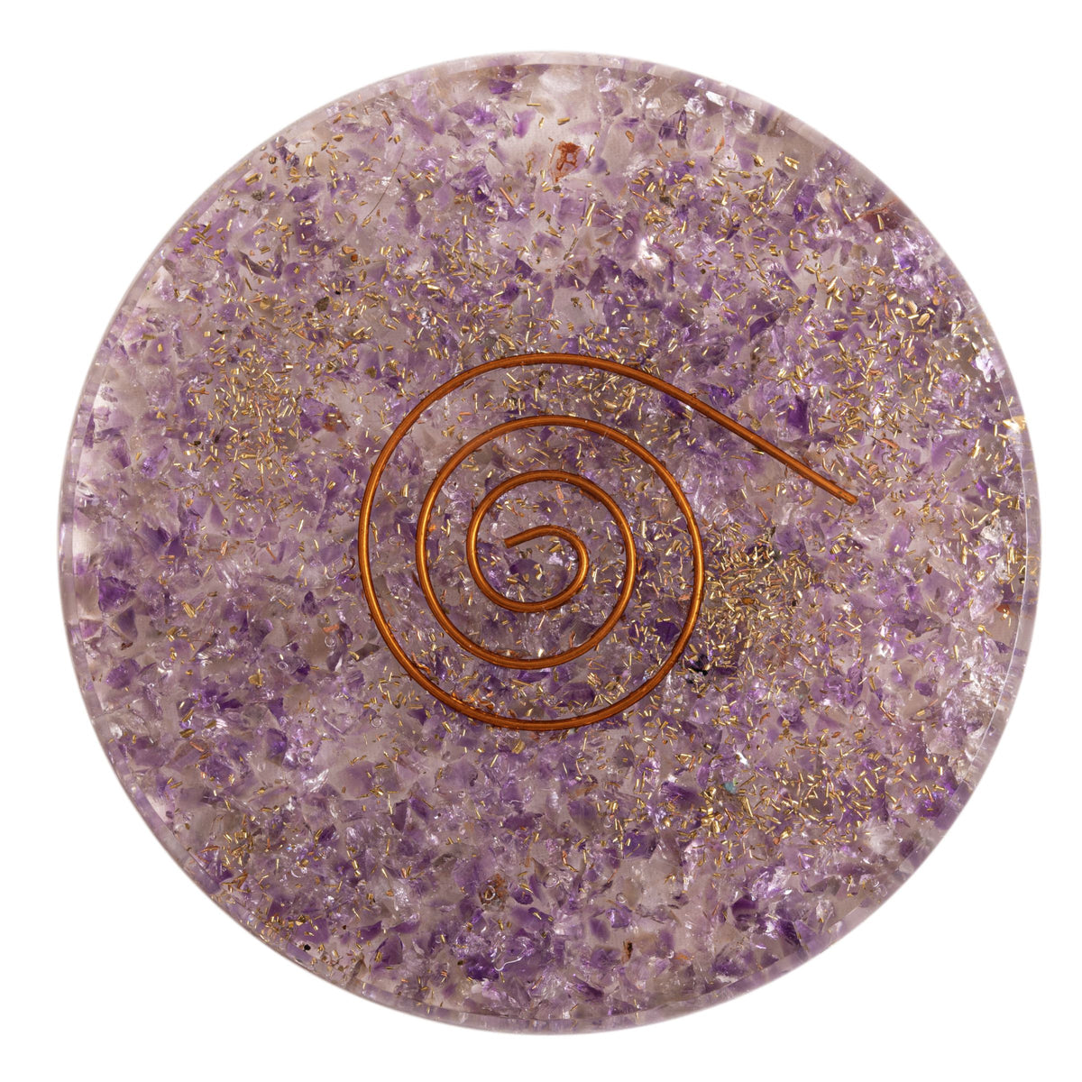 Orgon-Untersetzer Amethyst – Seelenecho