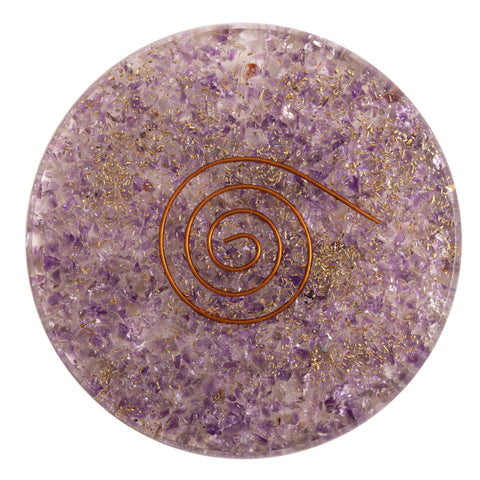 Orgon-Untersetzer Amethyst – Seelenecho