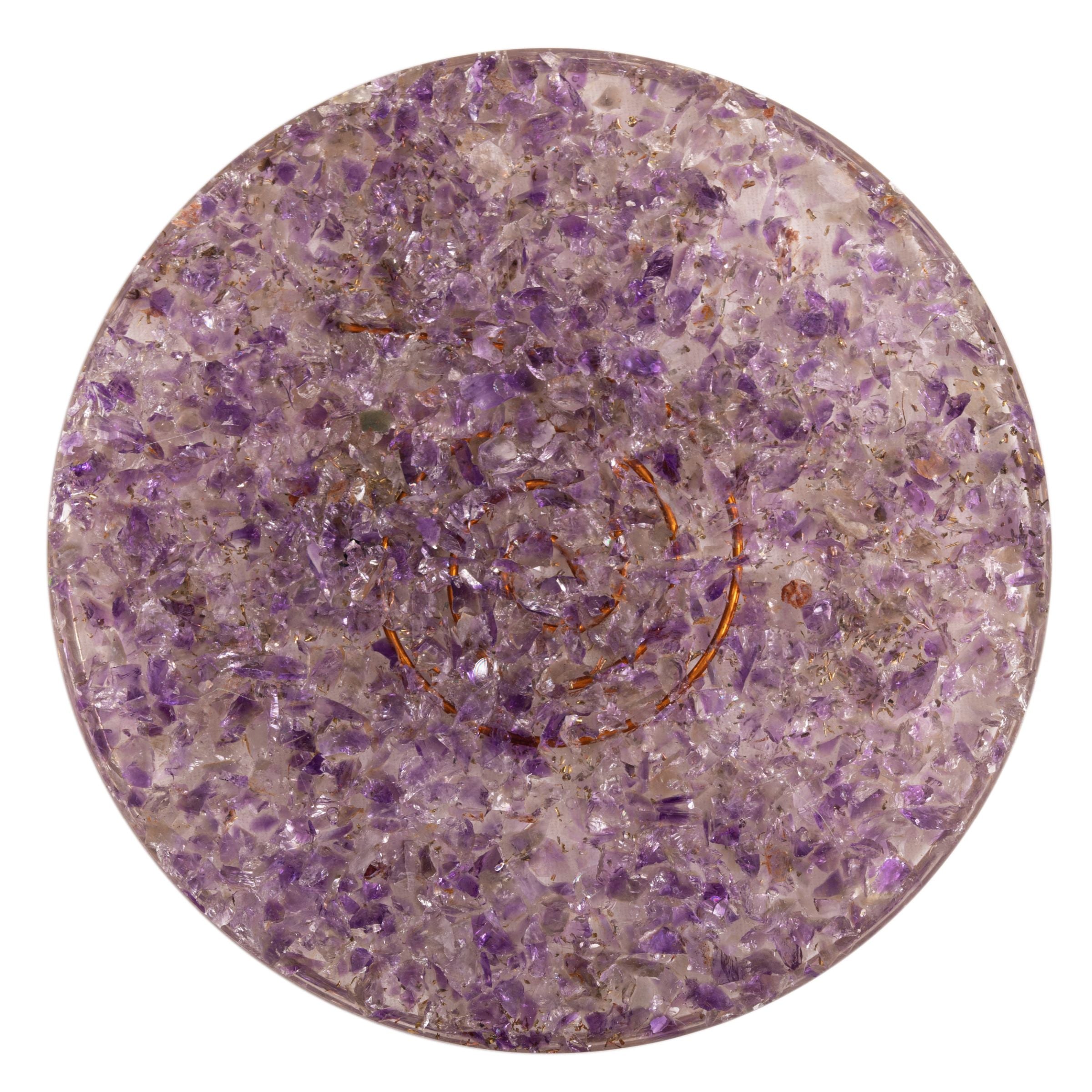 Orgon-Untersetzer Amethyst – Ansicht 2