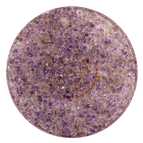 Orgon-Untersetzer Amethyst – Ansicht 2