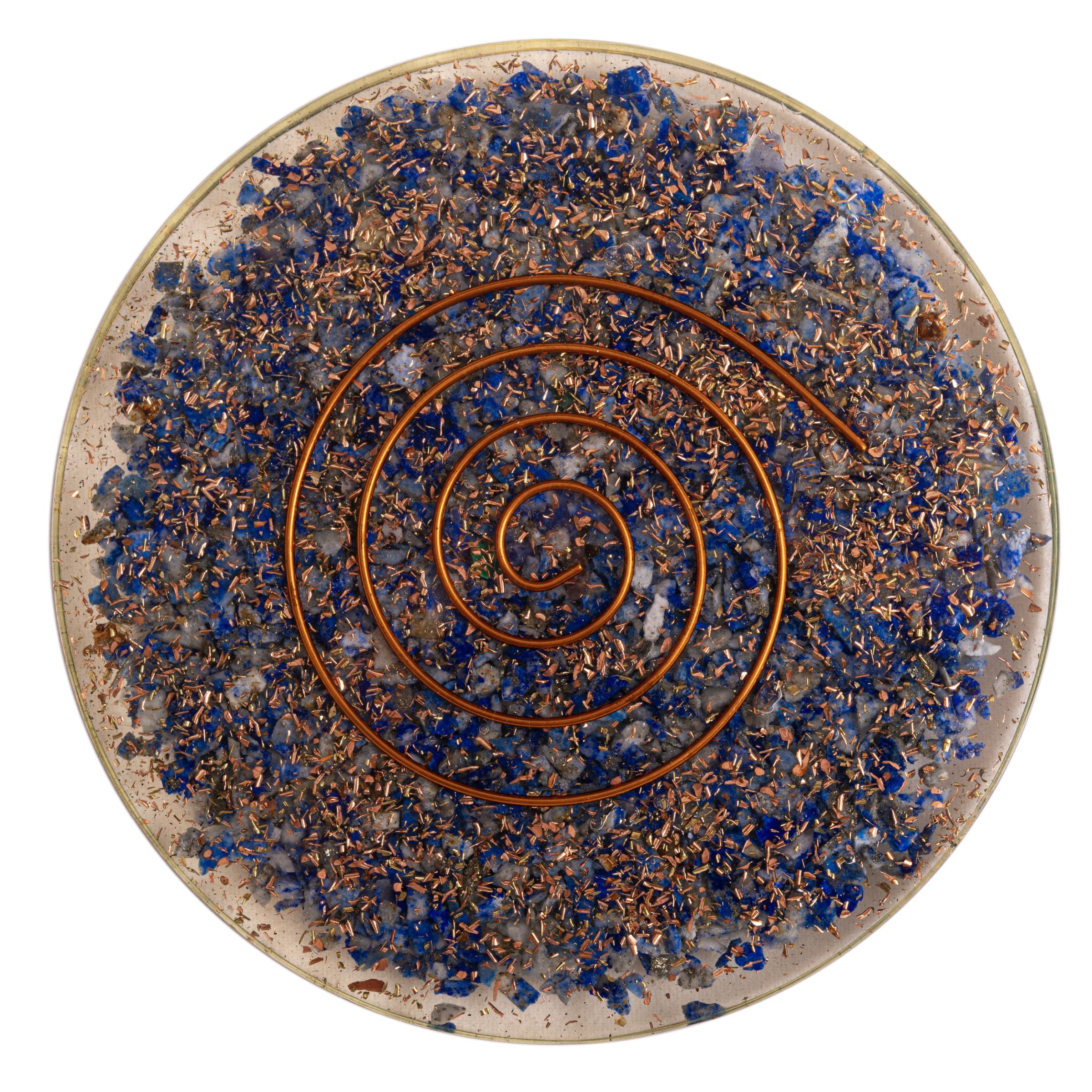 Orgon-Untersetzer Lapislazuli – Seelenecho