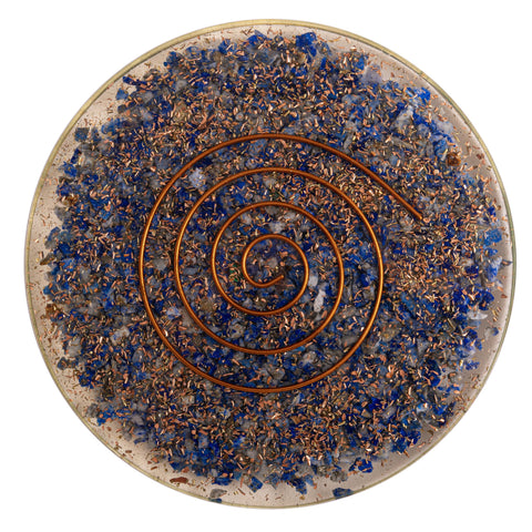 Orgon-Untersetzer Lapislazuli – Seelenecho