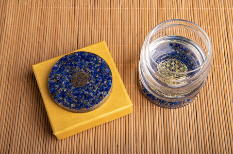 Orgon-Untersetzer Lapislazuli – Ansicht 3