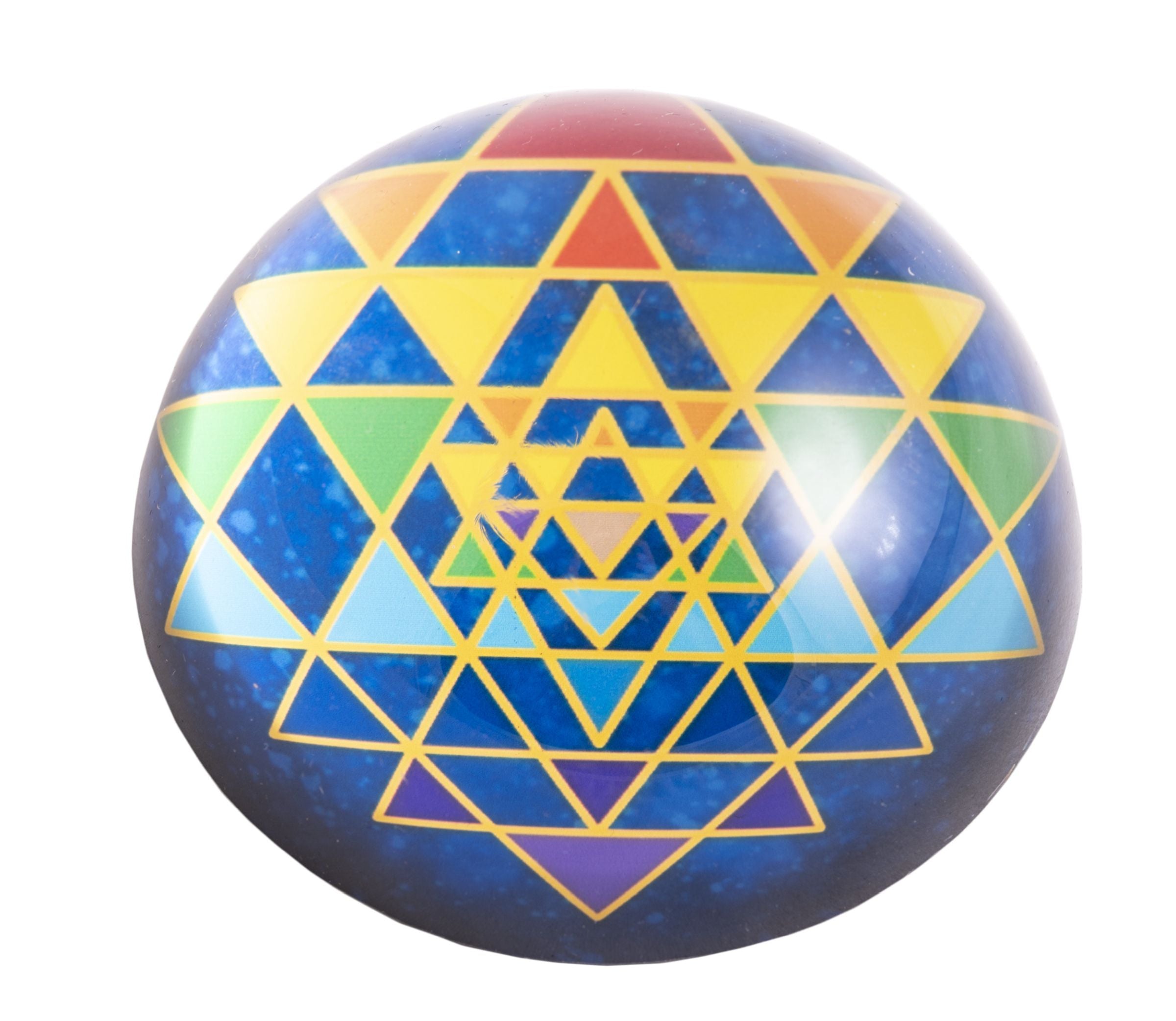 Kristallobjekt Sri Yantra – Seelenecho