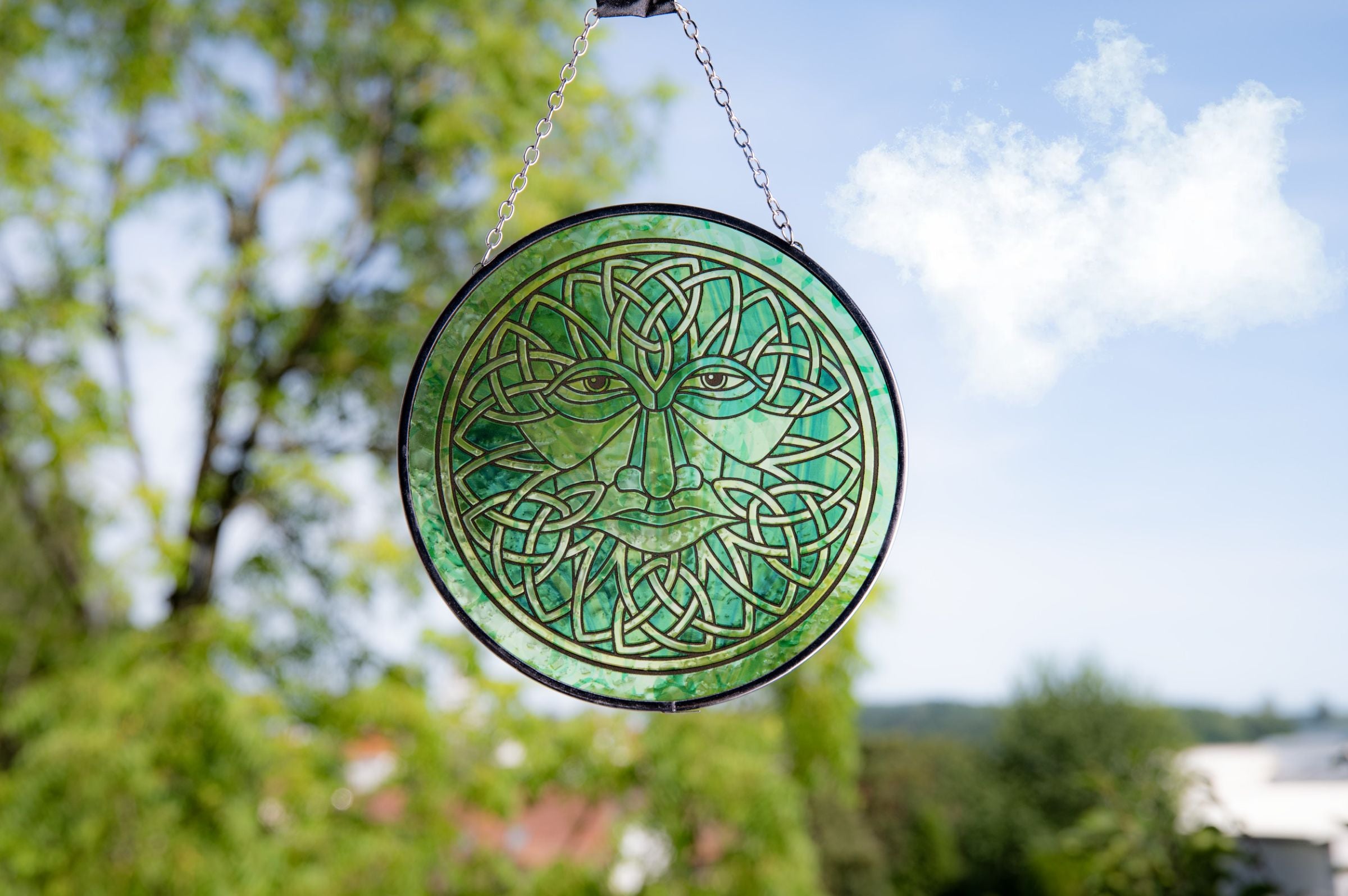 Baumgeist Fensterbild Glas – Ansicht 2