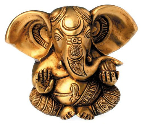 Ganesha, Messing, 13 cm – Seelenecho
