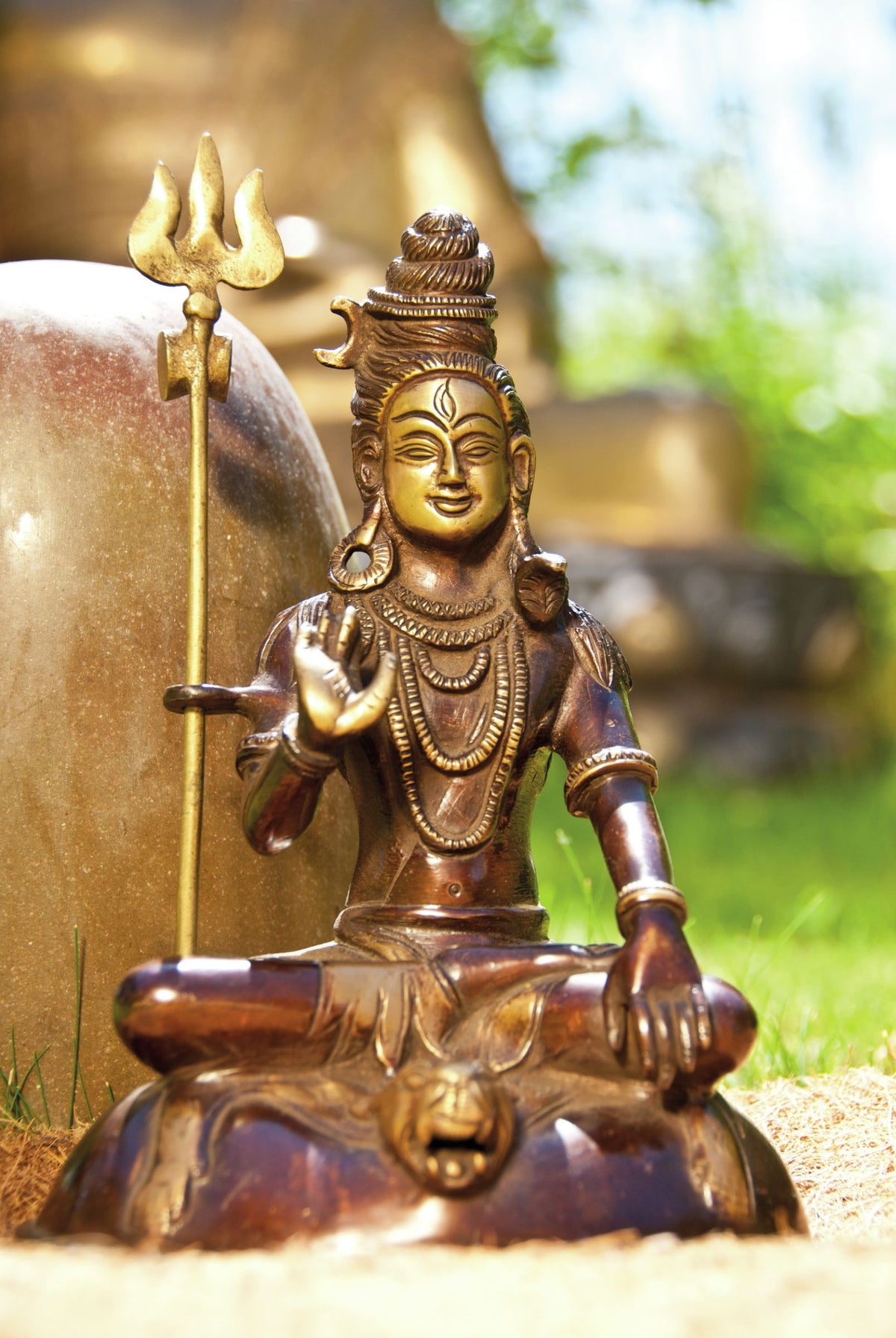 Shiva 18 cm aus Messing – Seelenecho