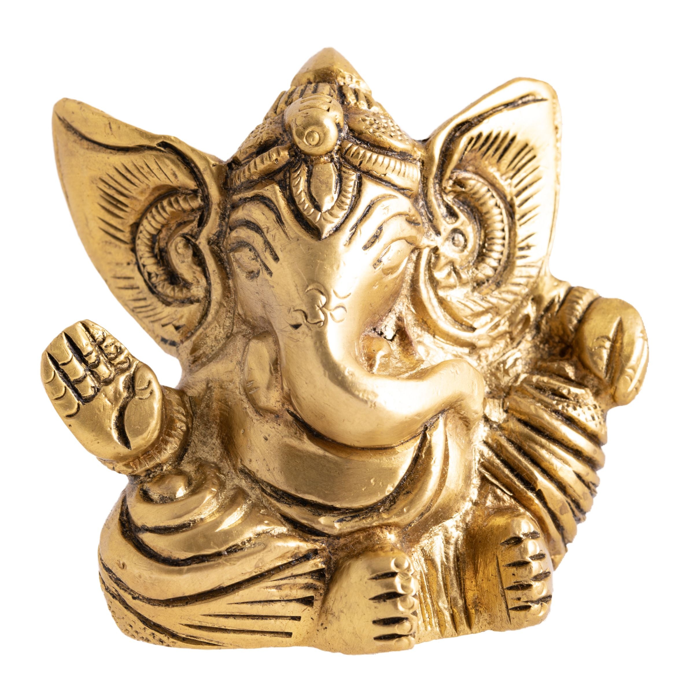 Ganesh antik Messing, antik – Seelenecho