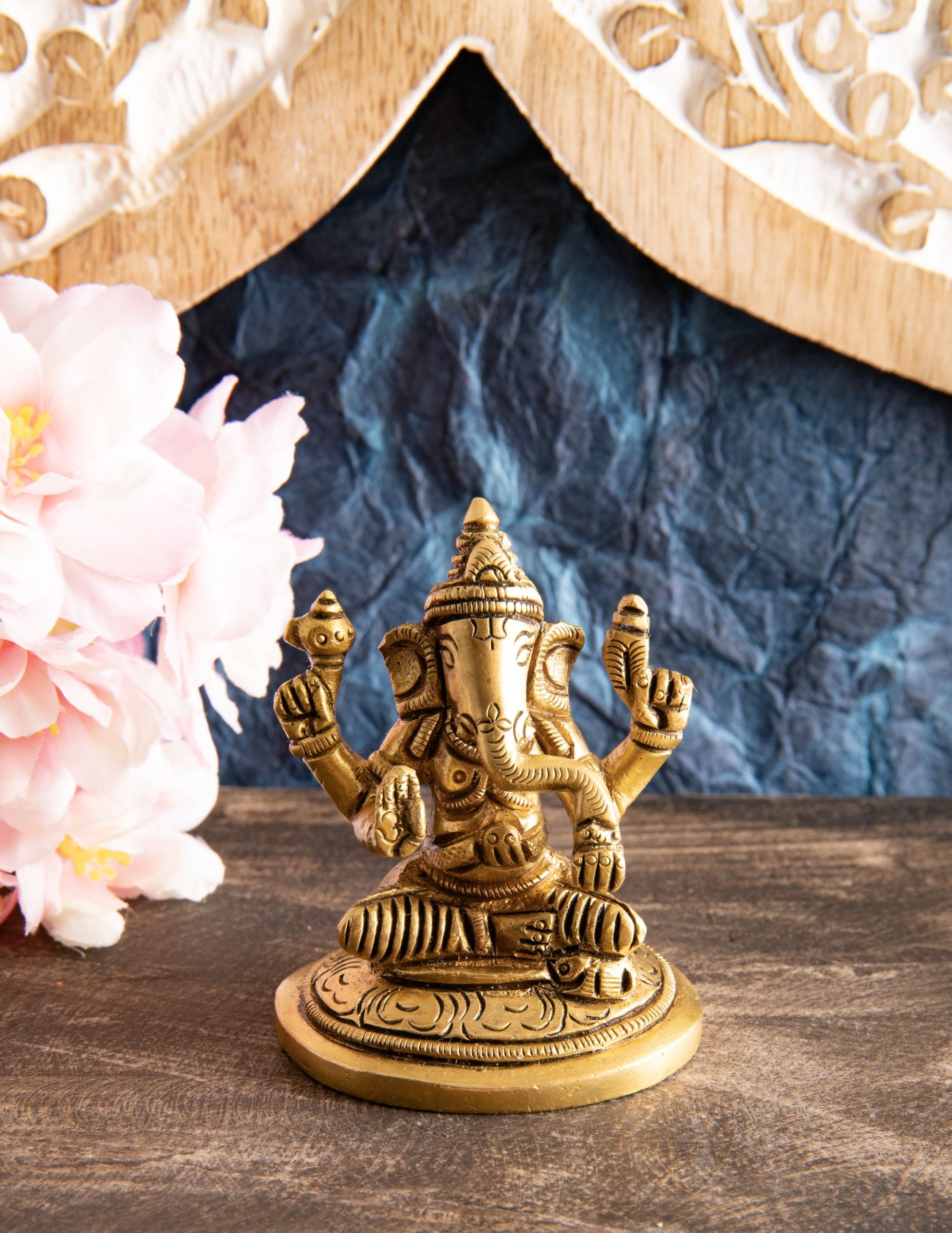 Ganesh Messing in Gold matt Finish – Ansicht 2