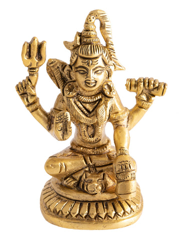 Shiva Messing in Gold matt Finish – Seelenecho