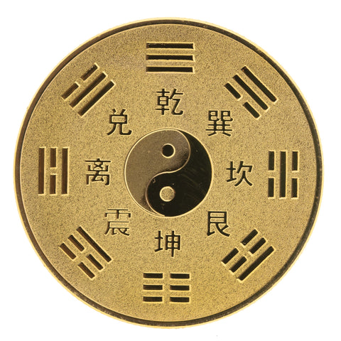Glücksmünze Drache/Phönix 40mm – Ansicht 2