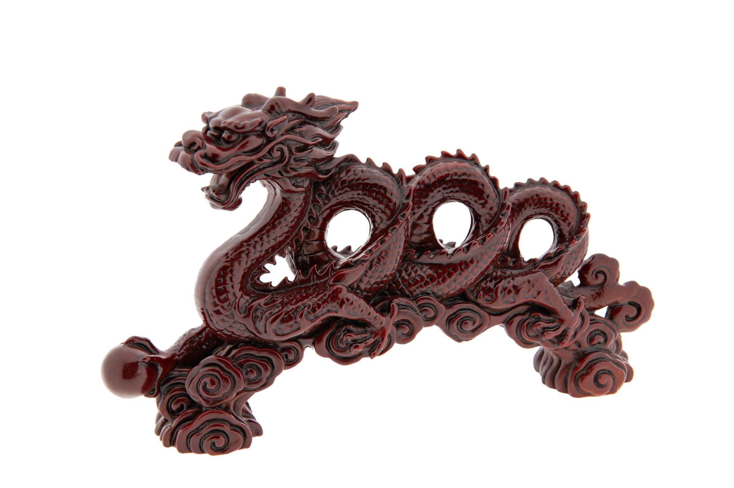 Drache, rot Kunstharz – Seelenecho