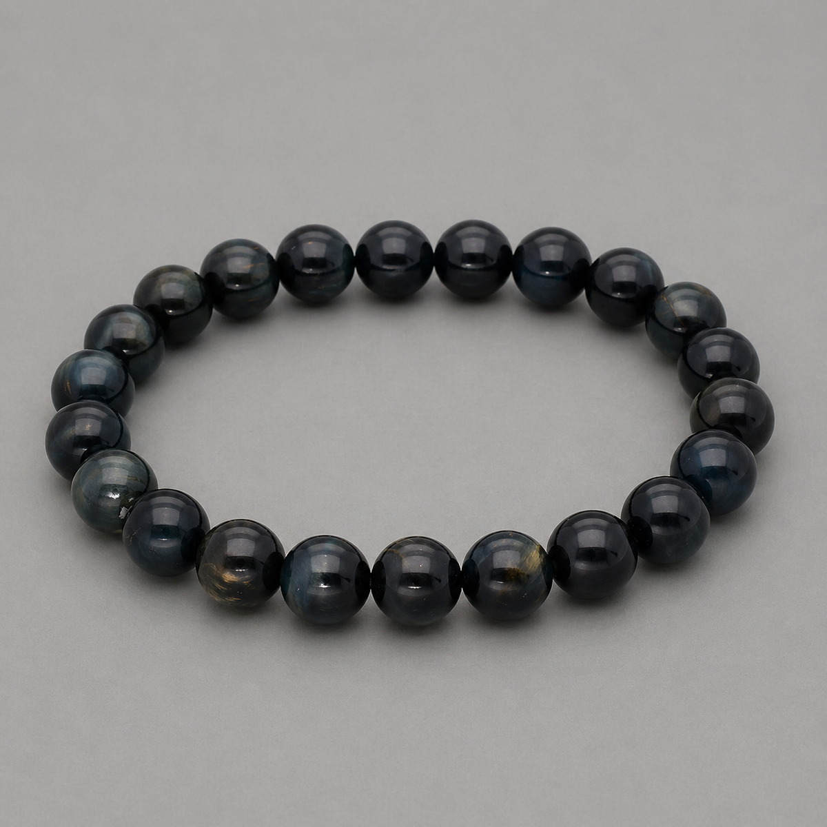 Falkenauge Armband 8 mm – Schutz, Klarheit & innere Stärke