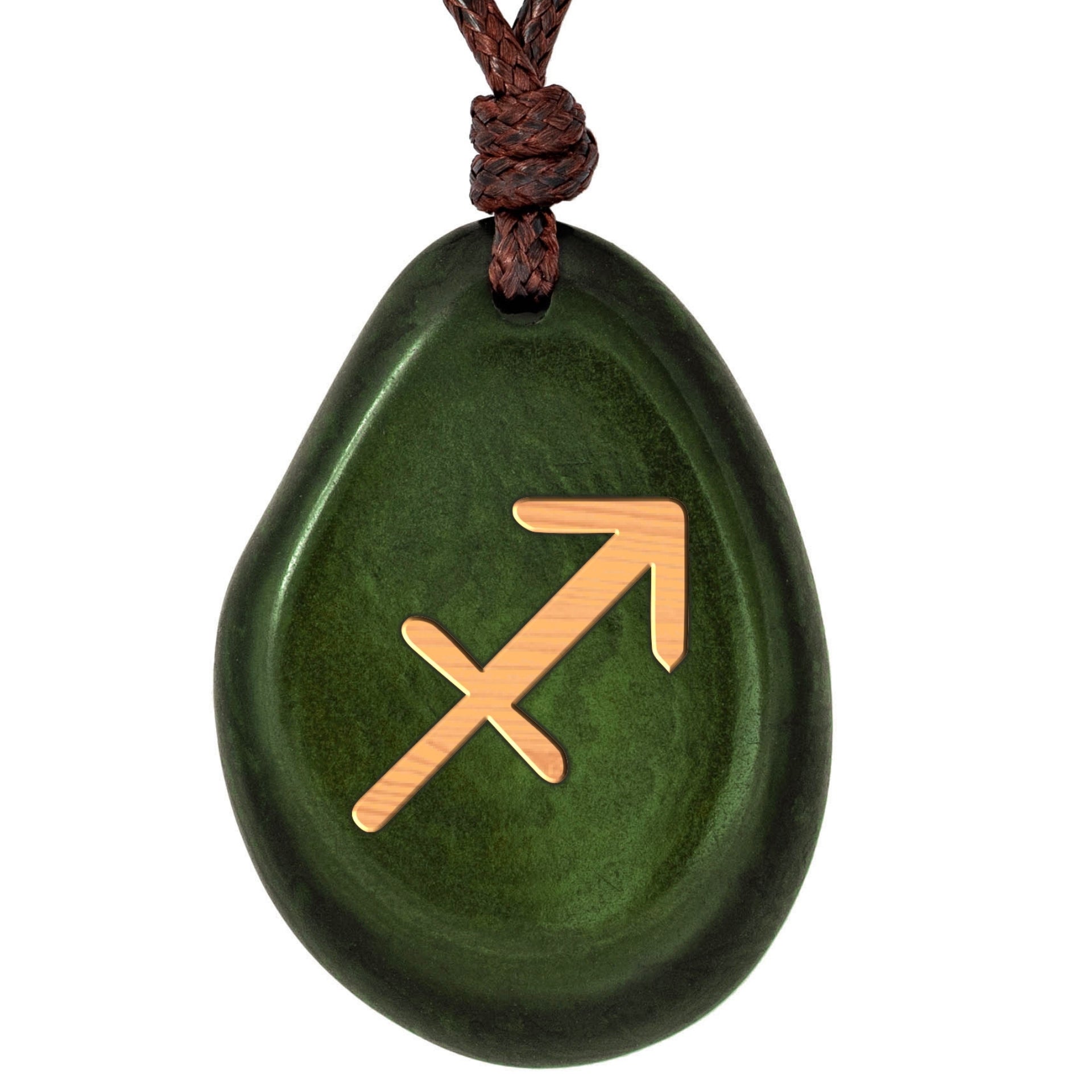 Sternzeichen-Symbol Grün Schütze – Seelenecho