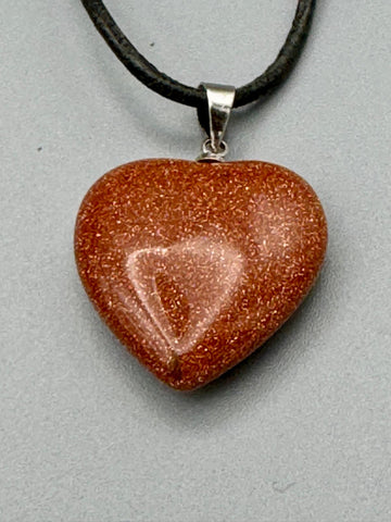 Herz Anhänger (ca. 2 cm) – Kraftstein für Deine innere Balance