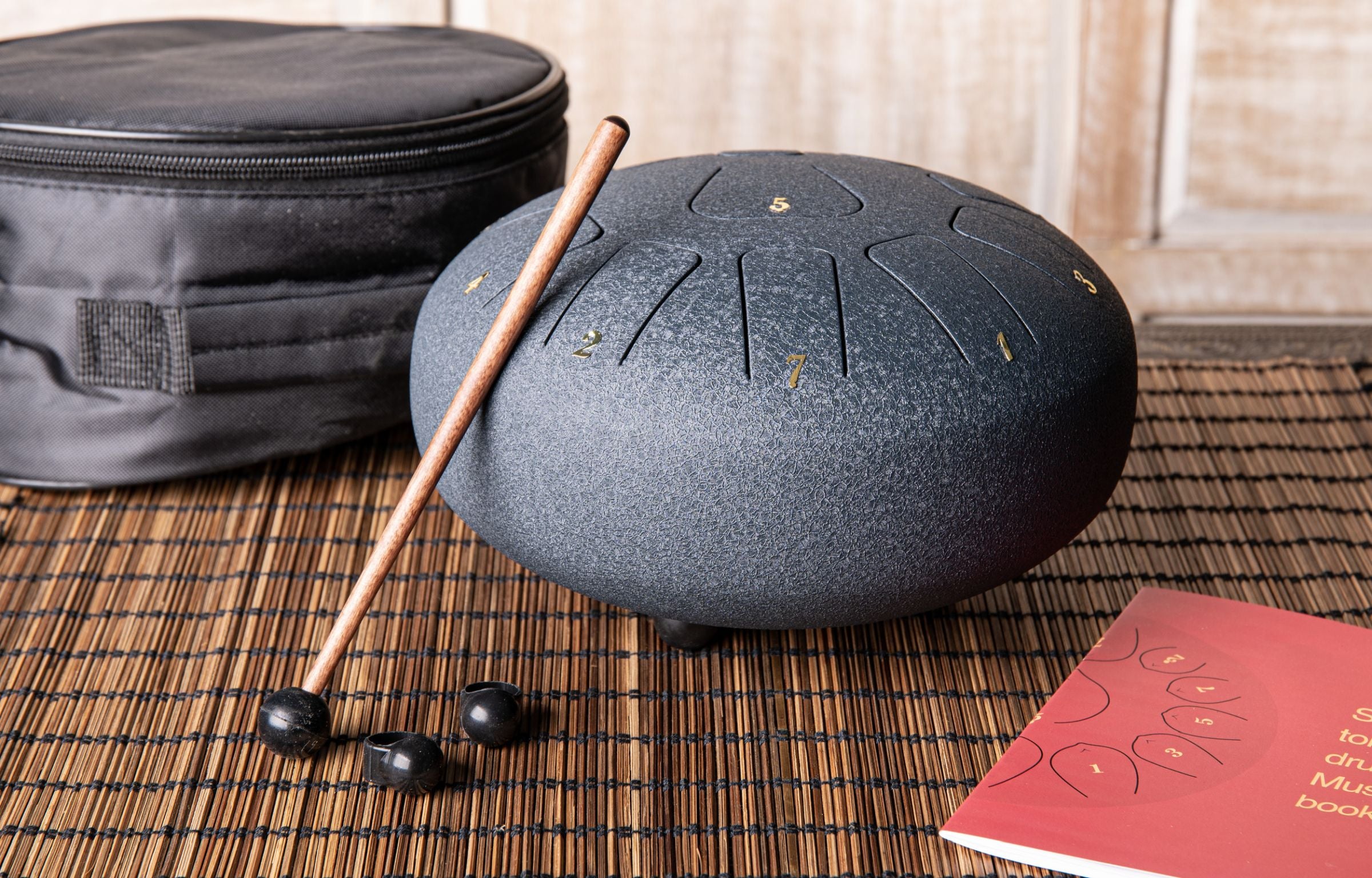 Steeldrum dunkelblau groß – Ansicht 2