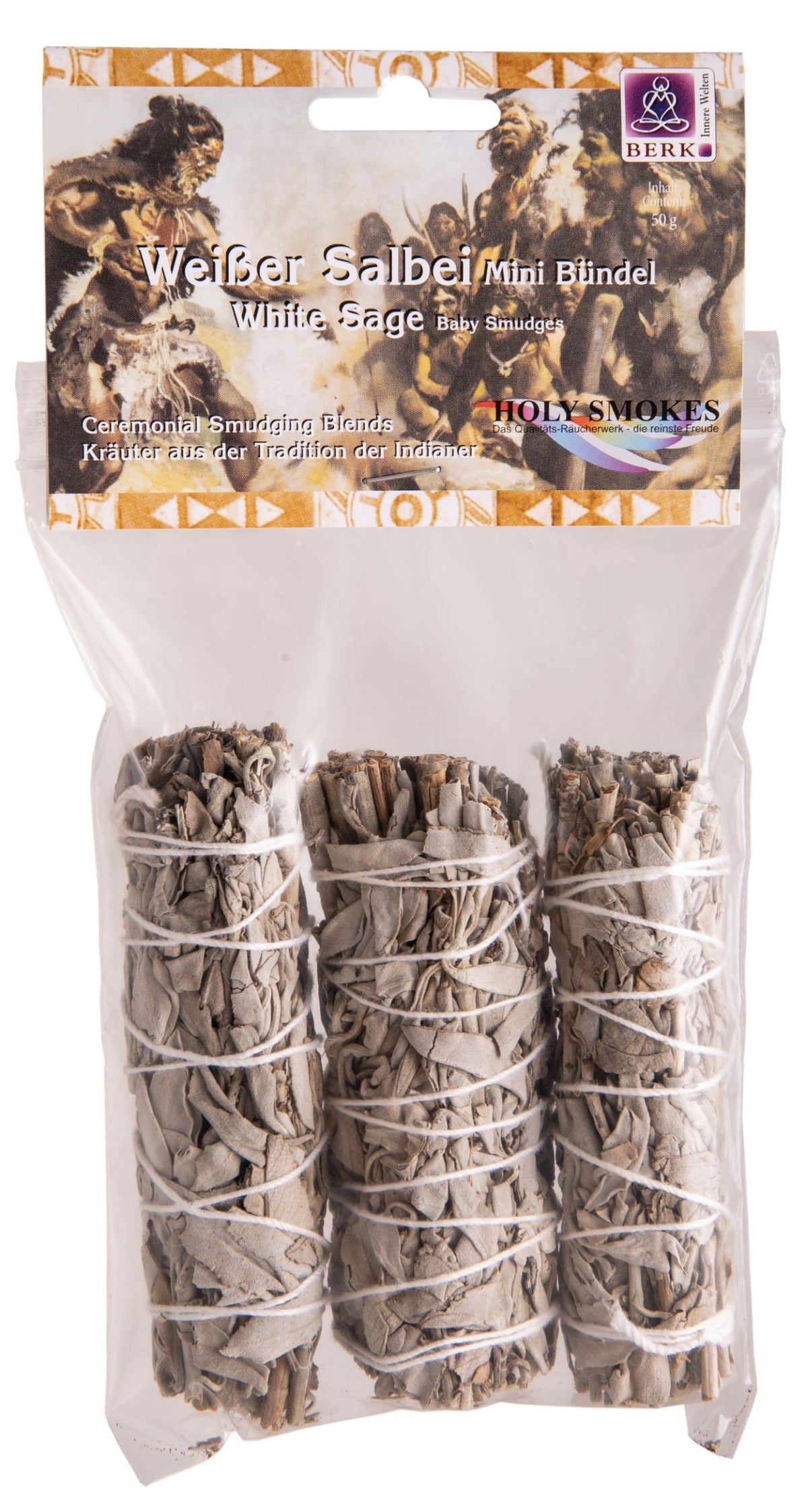 3er Pack weißer Salbei mini – Seelenecho