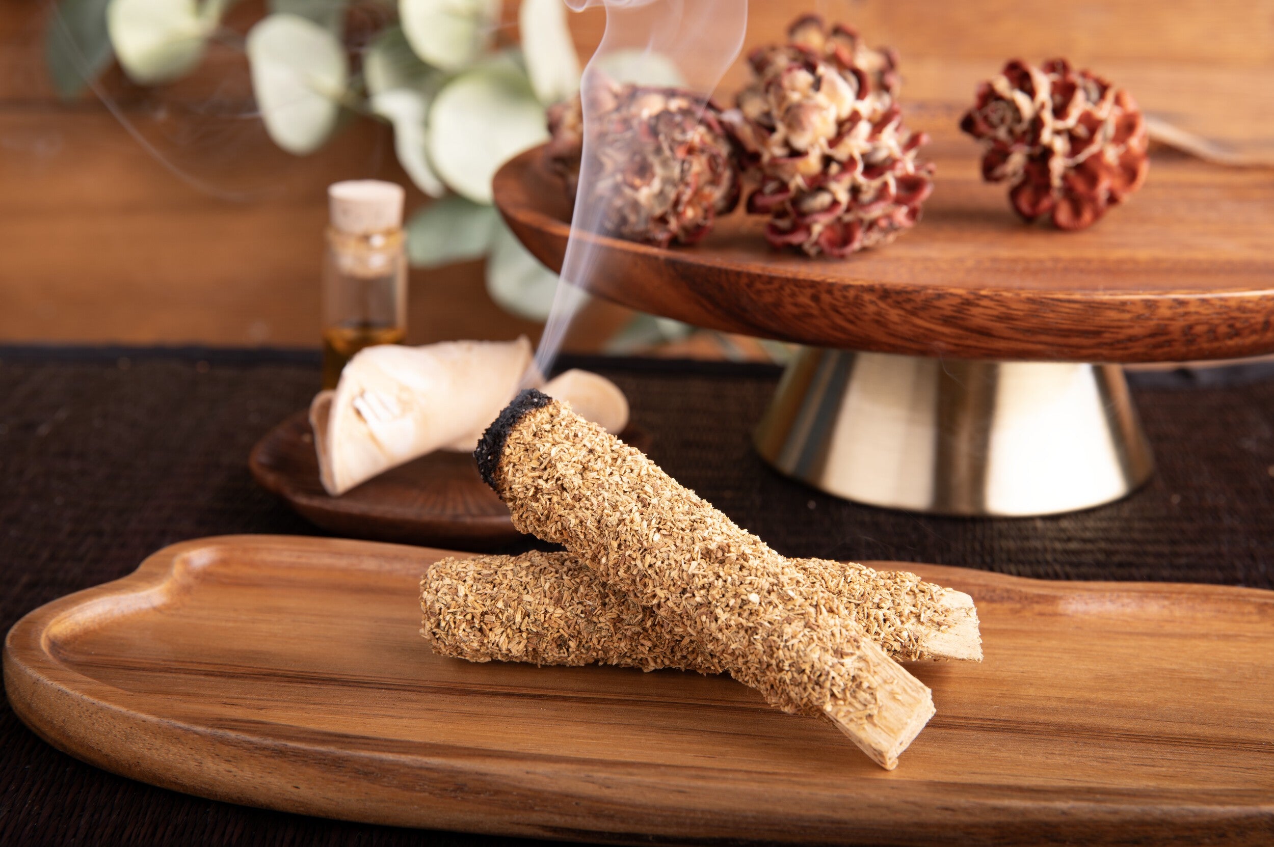 Palo Santo Pop mit Eukalyptus – Räucherholz, 2er Set – Ansicht 2 – Seelenecho