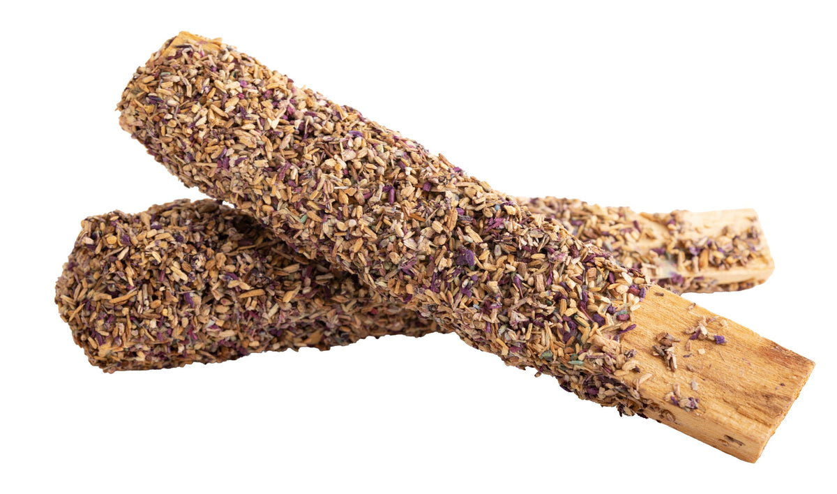Palo Santo Pop mit Lavendel – Räucherholz, 2er Set – Seelenecho