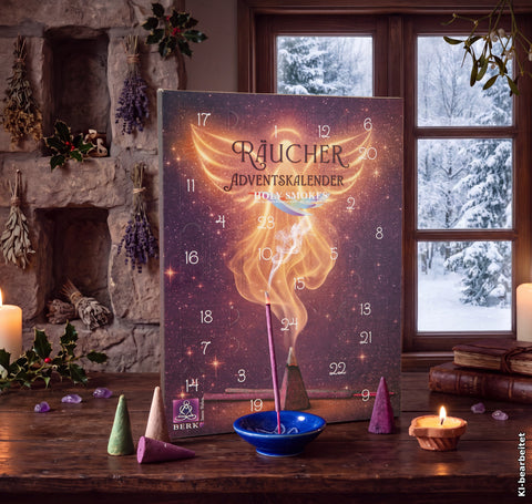 Räucher-Adventskalender – 24 Türchen mit Räucherwerk – Ansicht 2 – Seelenecho