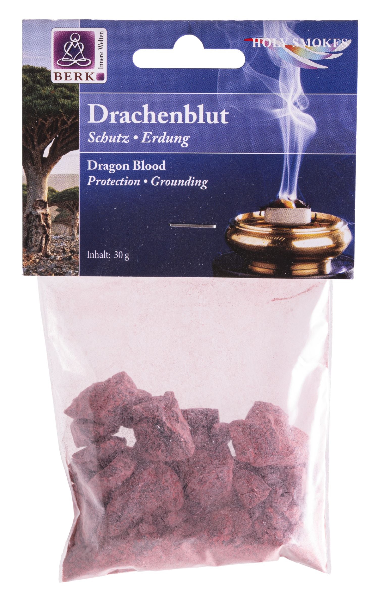Drachenblut - Räucherwerk in Tüten 30 g Tütchen – Seelenecho