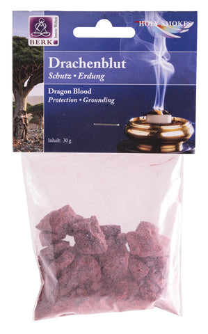 Drachenblut - Räucherwerk in Tüten 30 g Tütchen – Seelenecho