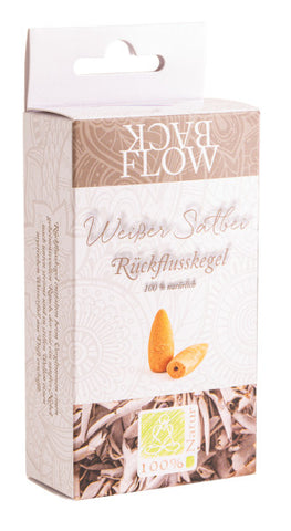 Rückflussverhinderungs-Kegel Weißer Salbei