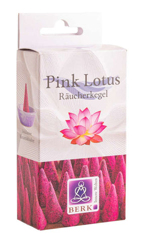 Räucherkegel Pink Lotus