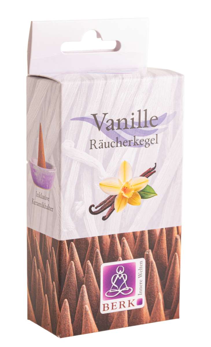 Räucherkegel Vanille