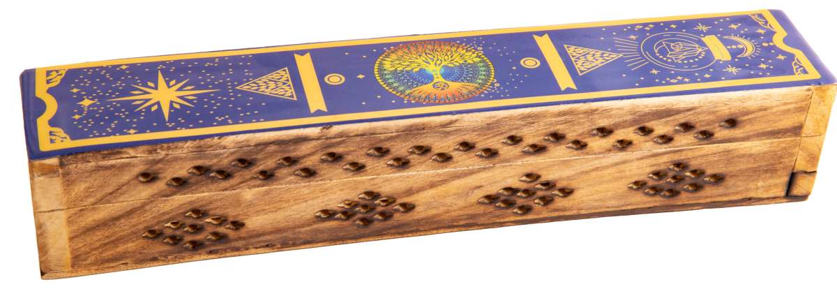 Fantasy Räucherbox Baum des Lebens