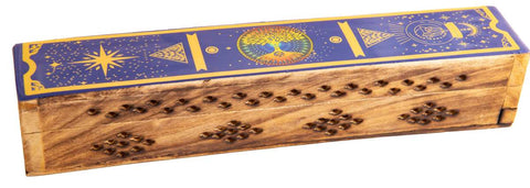 Fantasy Räucherbox Baum des Lebens