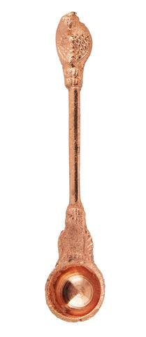 Dhoop-Löffel aus Kupfer 16 cm lang – Seelenecho