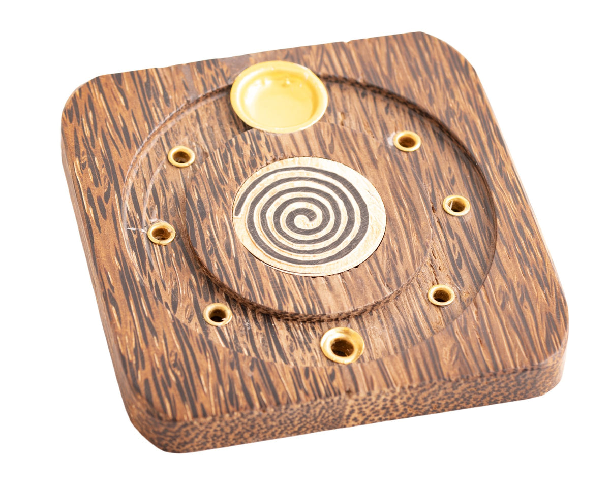 Spiralhalter Palmwood – Seelenecho