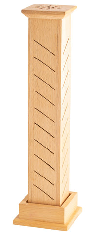 Räucherturm Freya aus Buchenholz – Elegante Räuchersäule für faszinierende Rauchsäulen