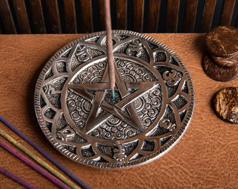 Pentagramm Weißmetallhalter – Ansicht 2