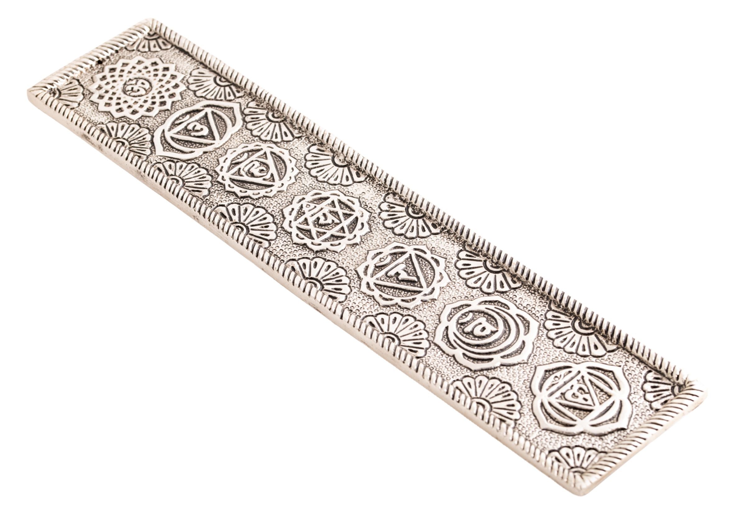 Chakrahalter Weißmetall – Seelenecho