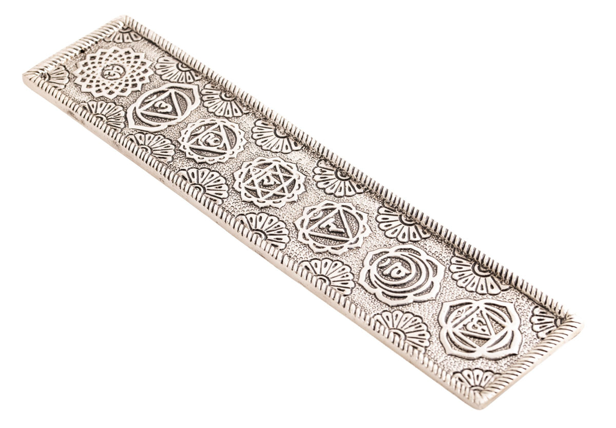 Chakrahalter Weißmetall – Seelenecho
