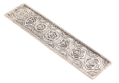 Chakrahalter Weißmetall – Seelenecho