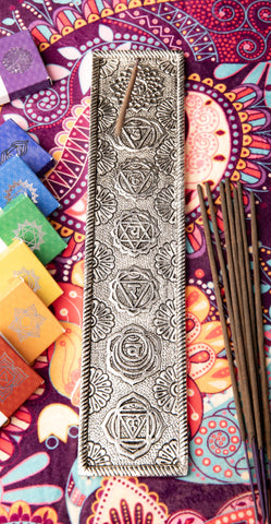 Chakrahalter Weißmetall – Ansicht 2