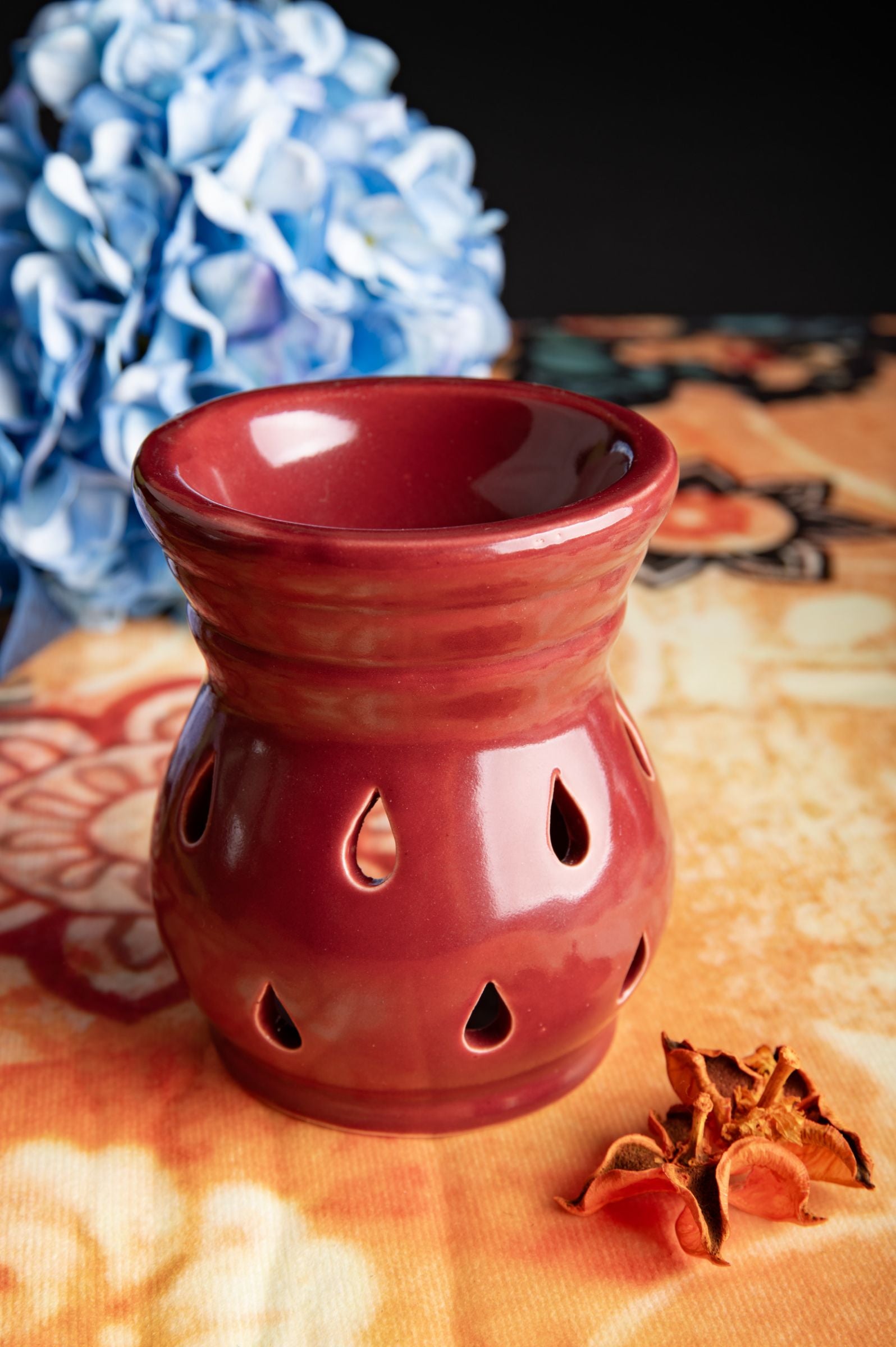 Ida Aromalampe Keramik, rot – Ansicht 2
