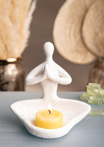Buddha Halter, natur Keramik – Ansicht 2
