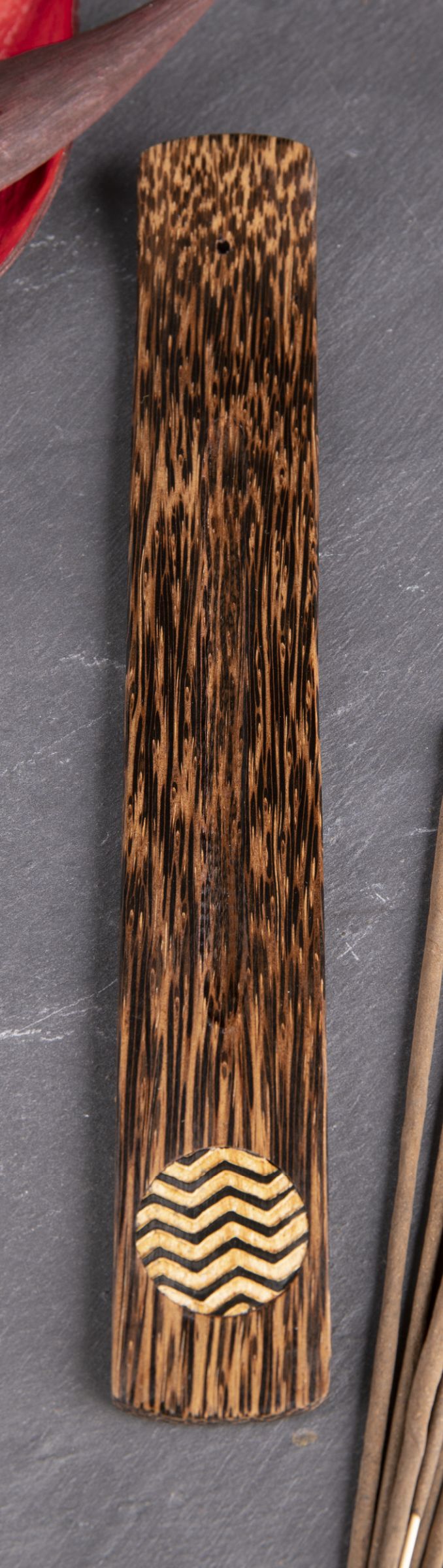 Holzhalter Welle Palmholz – Ansicht 3