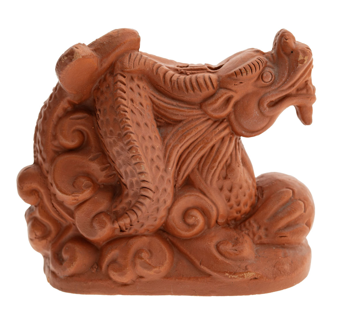 Stäbchenhalter Drache aus Ton – Seelenecho