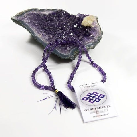 Amethyst-Mala ca. 70 cm – Seelenecho